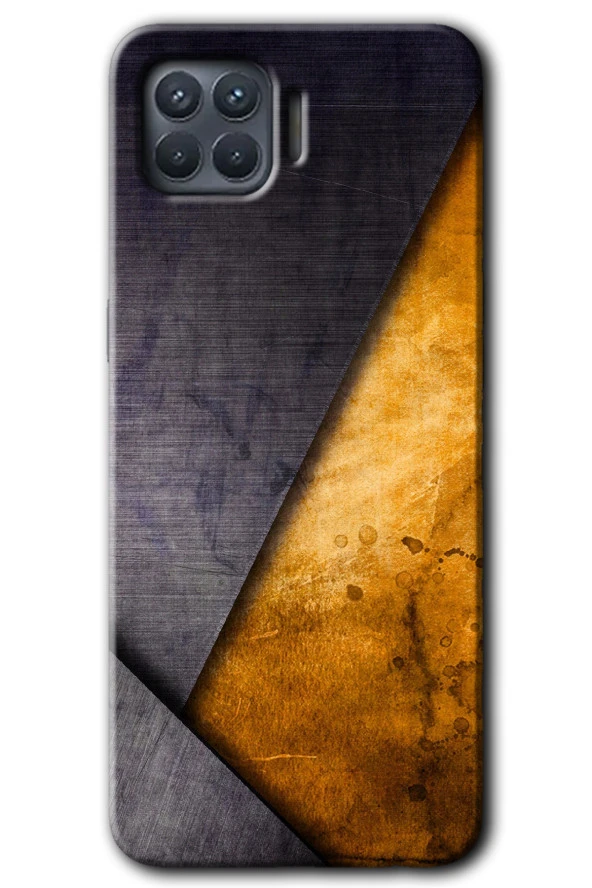 Oppo Reno 4 Lite Kılıf HD Desen Baskılı Arka Kapak - Abstract 3