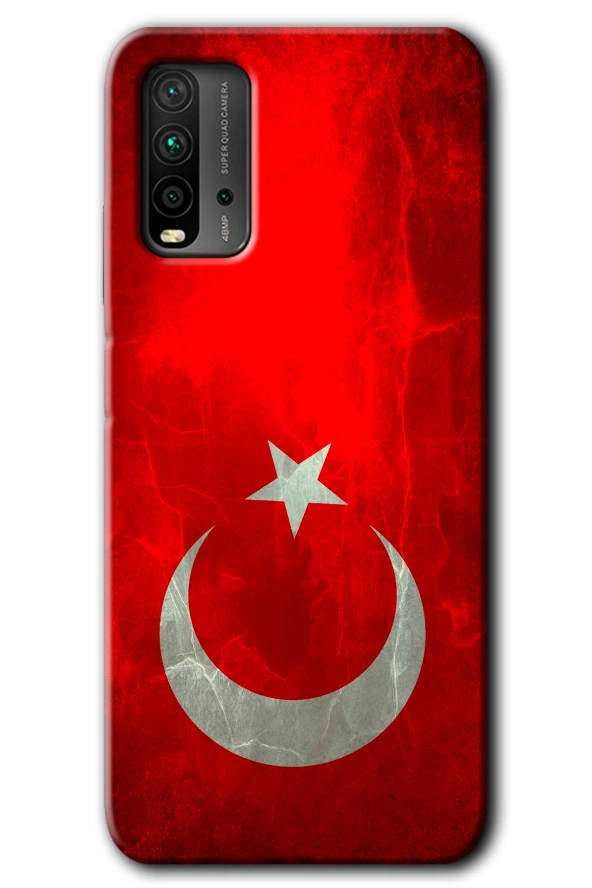 Poco M3 Kılıf HD Desen Baskılı Arka Kapak - Albayrak