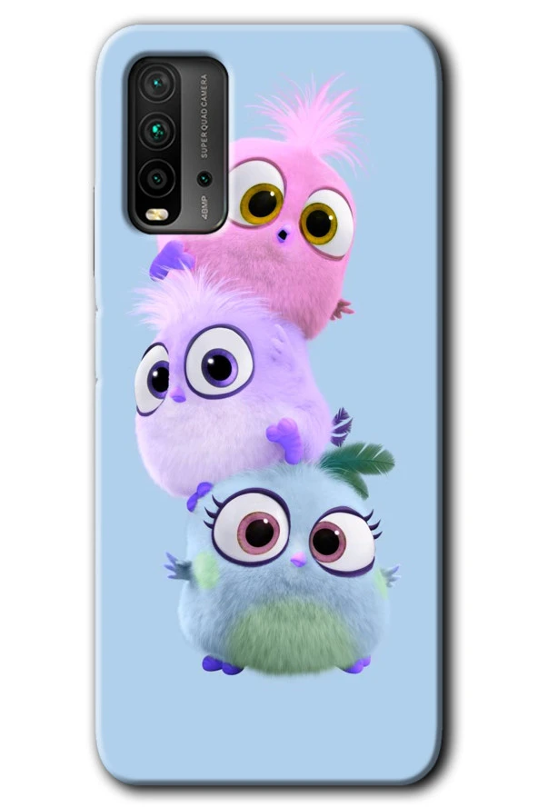 Poco M3 Kılıf HD Desen Baskılı Arka Kapak - Puffy
