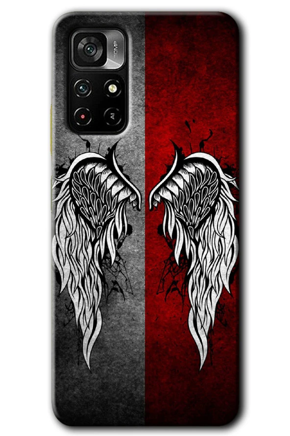 Poco M4 Pro 5G Kılıf HD Desen Baskılı Arka Kapak - Lucifer