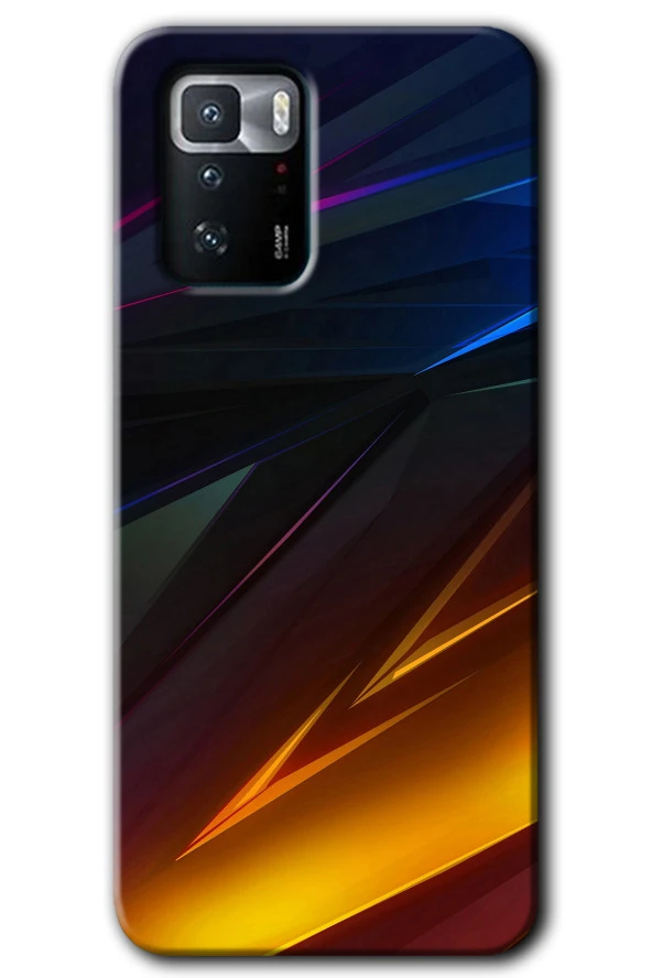Poco x3 GT Kılıf HD Desen Baskılı Arka Kapak - Stranger Lines