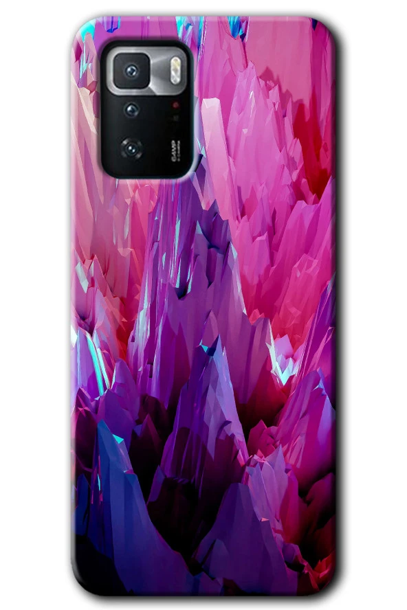Poco x3 GT Kılıf HD Desen Baskılı Arka Kapak - Abstraction Sharp