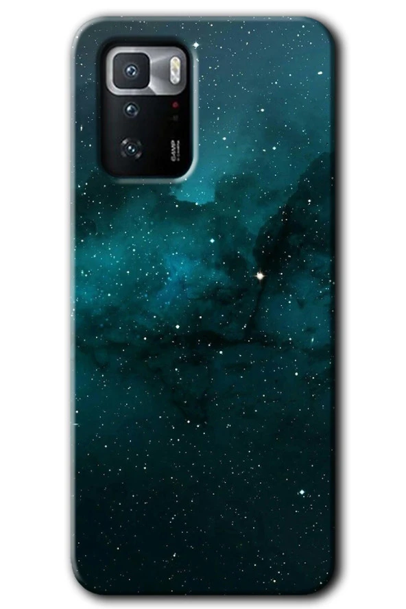 Poco x3 GT Kılıf HD Desen Baskılı Arka Kapak - Yıldızlararası