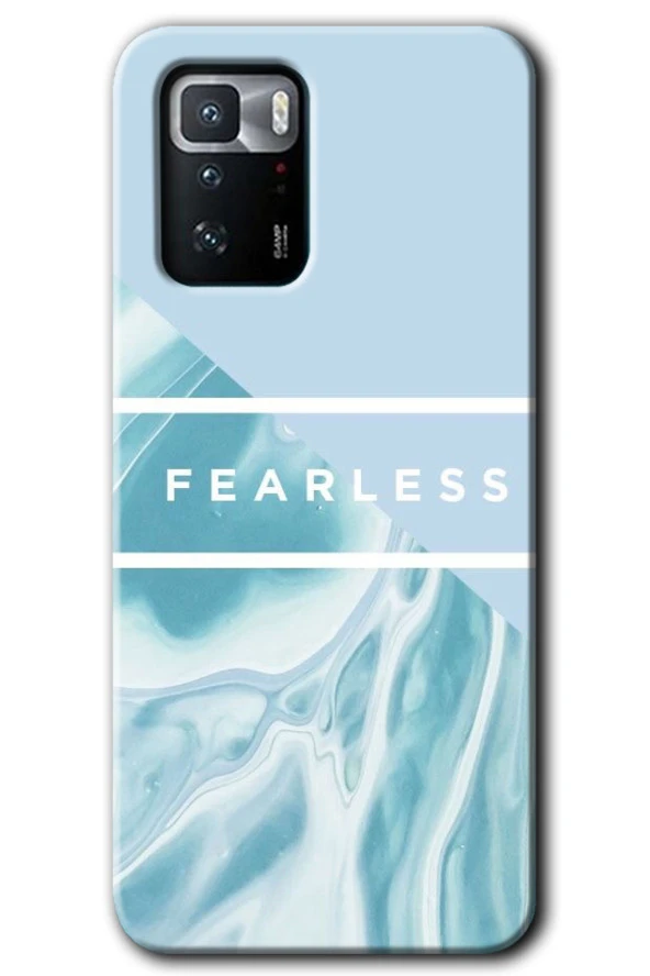 Poco x3 GT Kılıf HD Desen Baskılı Arka Kapak - Fearless