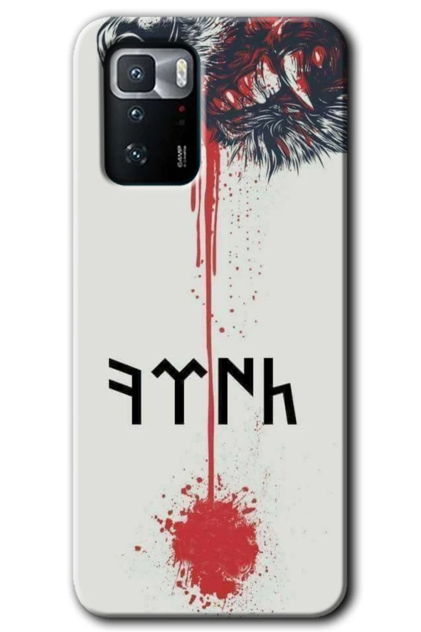 Poco x3 GT Kılıf HD Desen Baskılı Arka Kapak - Kan Uykusu