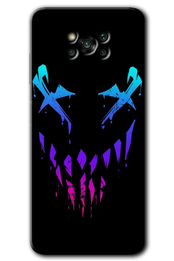 Poco x3 Pro Kılıf HD Desen Baskılı Arka Kapak - Çığlık