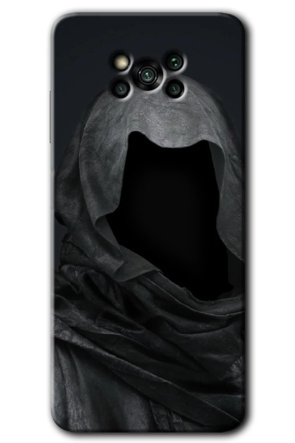 Poco x3 Pro Kılıf HD Desen Baskılı Arka Kapak - Death