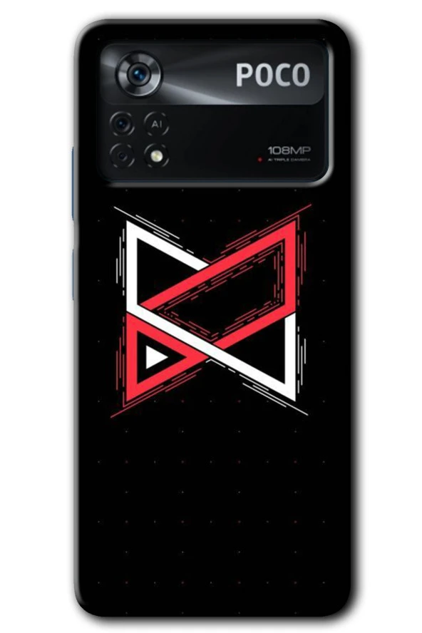 Poco x4 Pro Kılıf HD Desen Baskılı Arka Kapak - Kilit