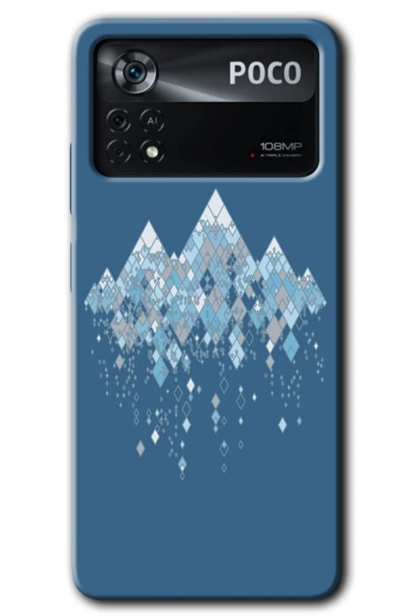 Poco x4 Pro Kılıf HD Desen Baskılı Arka Kapak - İceberg