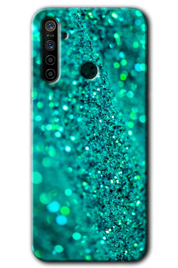 Realme 6i Kılıf HD Desen Baskılı Arka Kapak - Diamonds