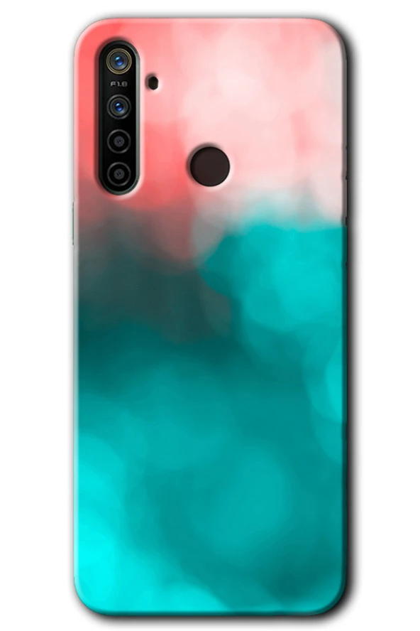 Realme 6i Kılıf HD Desen Baskılı Arka Kapak - Flu Işık