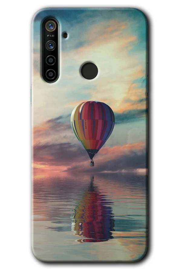 Realme 6i Kılıf HD Desen Baskılı Arka Kapak - Zeplin