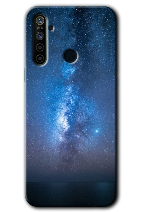 Realme 6i Kılıf HD Desen Baskılı Arka Kapak - Samanyolu