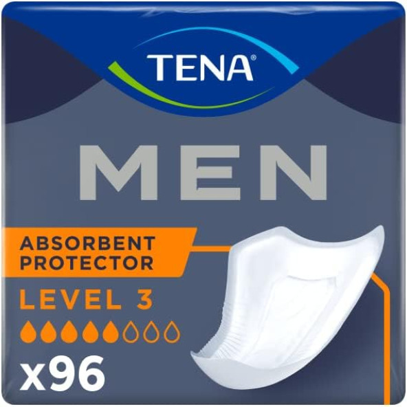 Tena Men Level 3 Erkek Mesane Pedi 16 Lı 6 Paket / 96 Adet