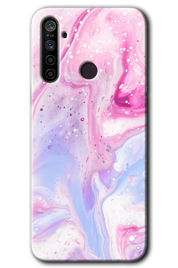 Realme 6i Kılıf HD Desen Baskılı Arka Kapak - Kabarmış Leke