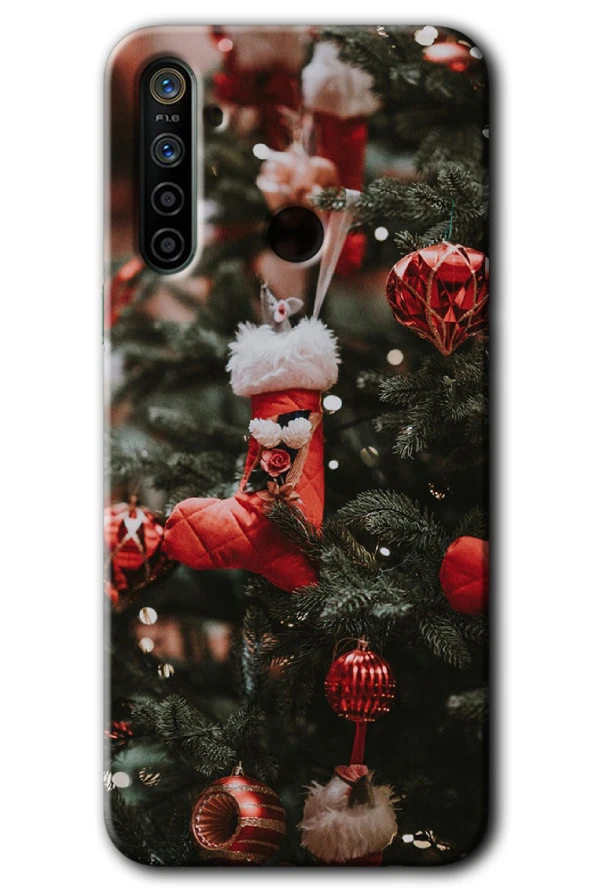 Realme 6i Kılıf HD Desen Baskılı Arka Kapak - Happy New Year