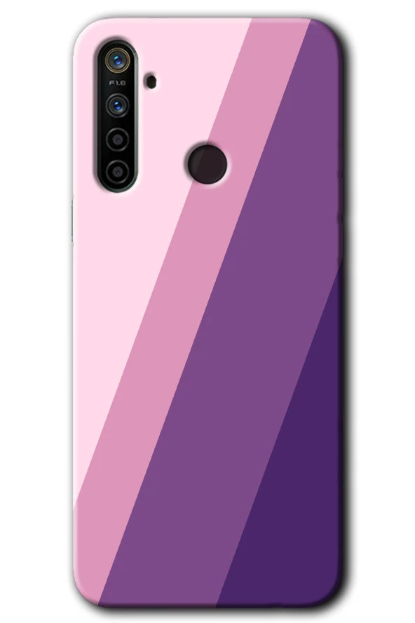 Realme 6i Kılıf HD Desen Baskılı Arka Kapak - Oblique