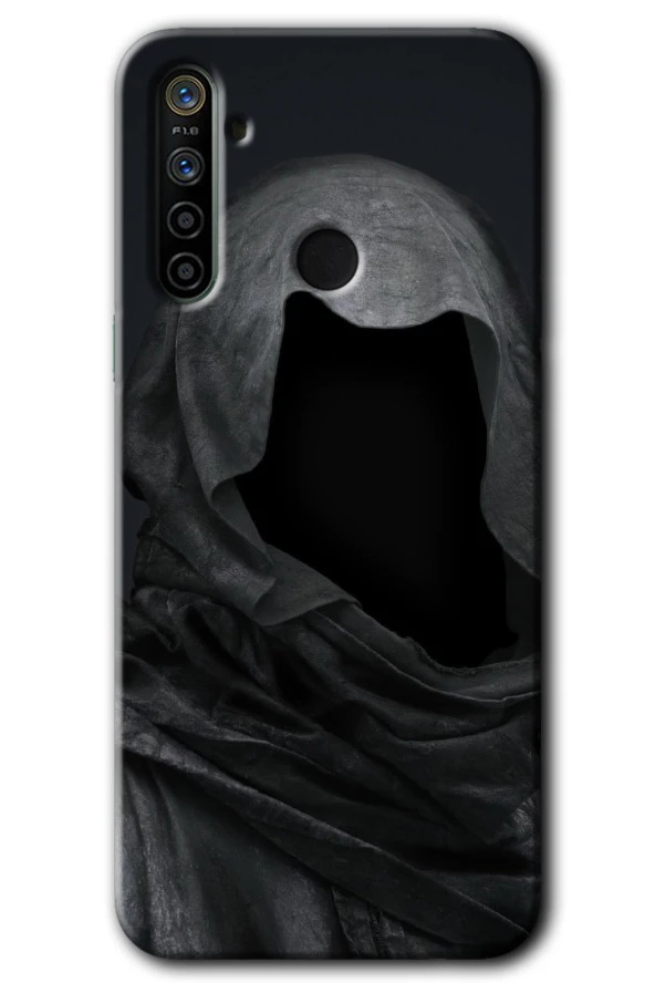Realme 6i Kılıf HD Desen Baskılı Arka Kapak - Death