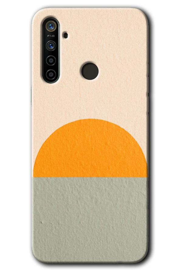 Realme 6i Kılıf HD Desen Baskılı Arka Kapak - Color Wall