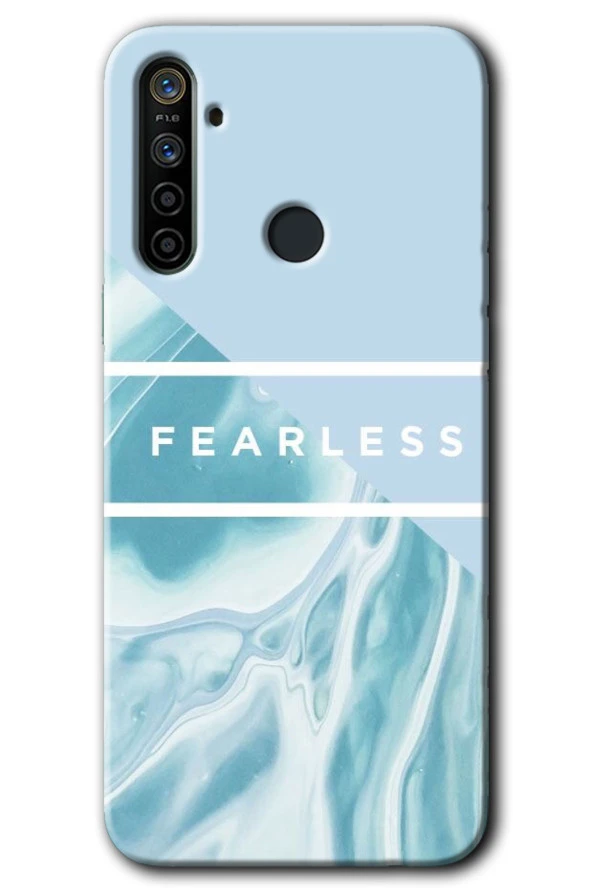 Realme 6i Kılıf HD Desen Baskılı Arka Kapak - Fearless