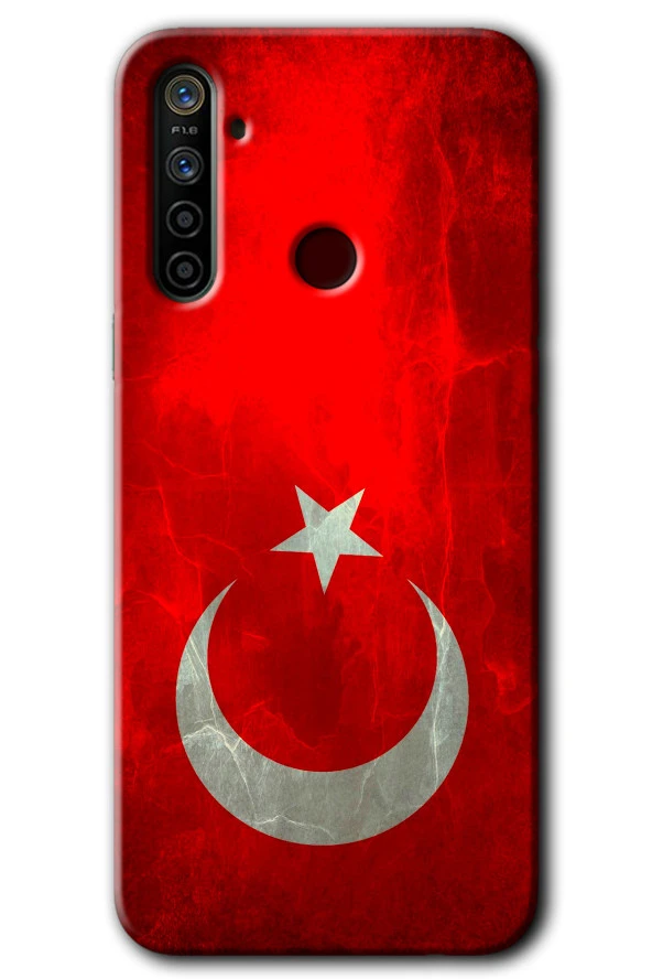 Realme 6i Kılıf HD Desen Baskılı Arka Kapak - Albayrak