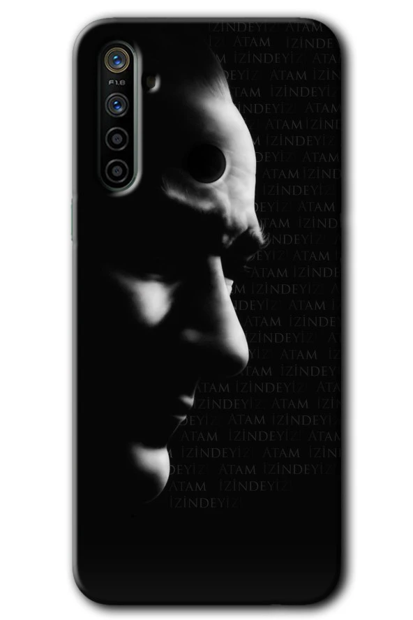 Realme 6i Kılıf HD Desen Baskılı Arka Kapak - Atam İzindeyiz