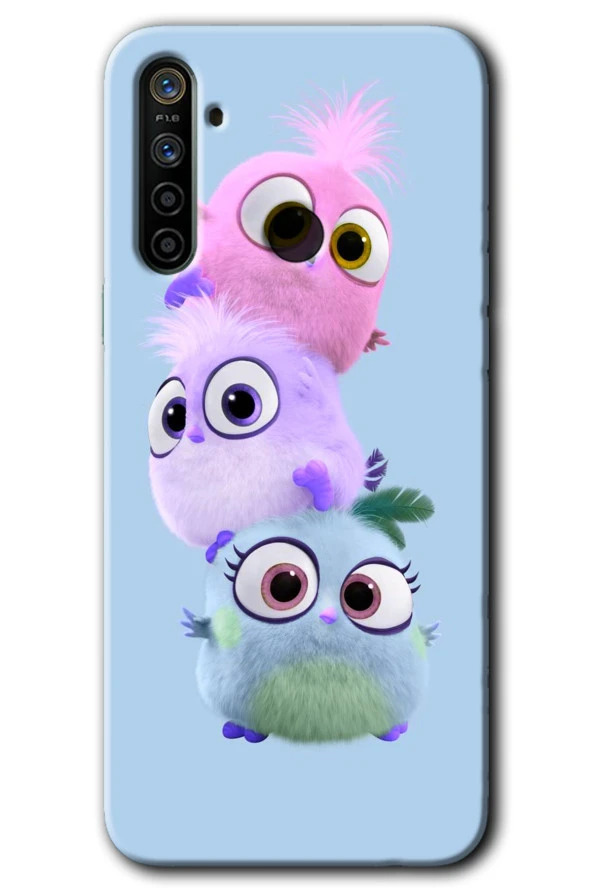 Realme 6i Kılıf HD Desen Baskılı Arka Kapak - Puffy