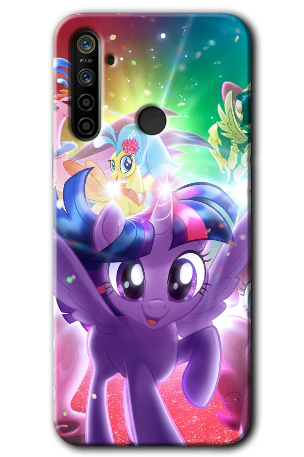 Realme 6i Kılıf HD Desen Baskılı Arka Kapak - Pony