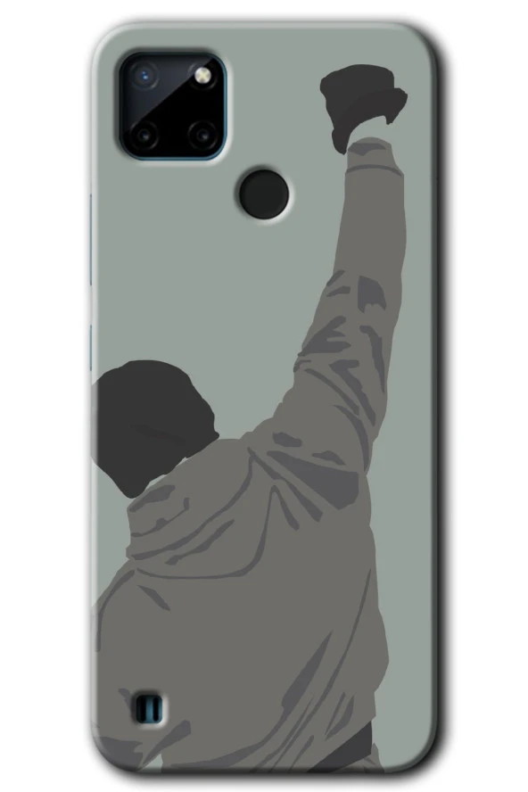 Realme C21 Kılıf HD Desen Baskılı Arka Kapak - Artwork Wide
