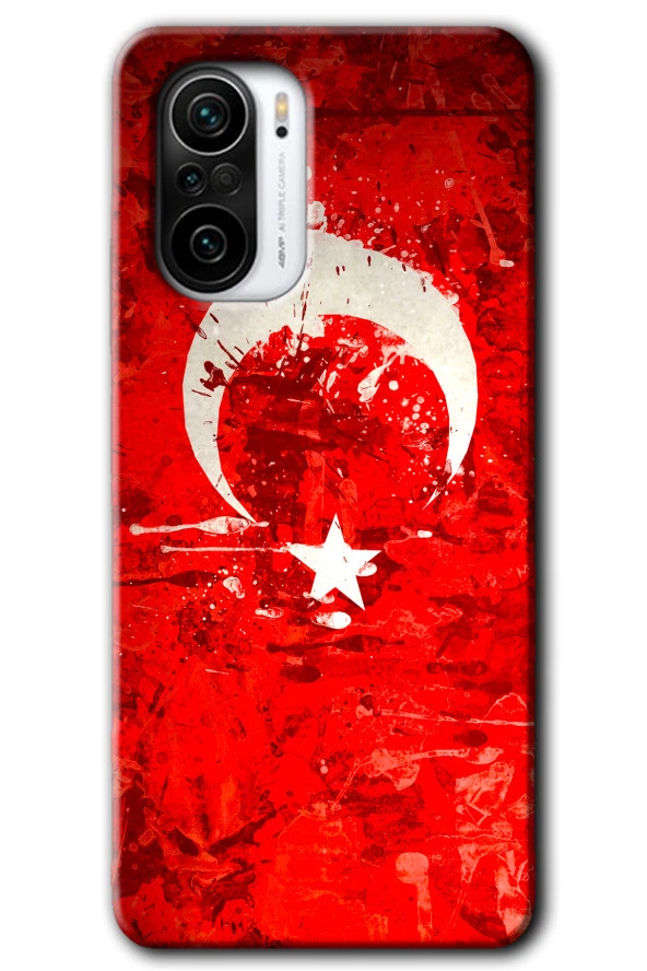 Redmi Mi11i Kılıf HD Desen Baskılı Arka Kapak - Albayrak 2