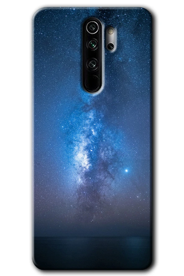 Redmi Note 8 Pro Kılıf HD Desen Baskılı Arka Kapak - Samanyolu