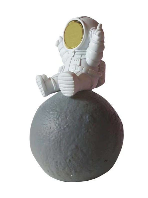 Need Işıklı Ay Astronot Orta Boy - 13cm