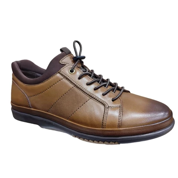 KOMCERO 4Y0568 ORTOPEDİK YUMUŞAK DERİ ERKEK AYAKKABI - Resim 3