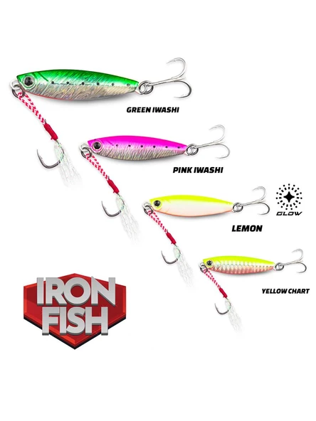 Fujin Iron Fish 15gr 55mm Jig Yem - Resim 2