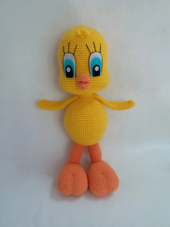 Tweety Amigurumi Organik Oyuncak - 1