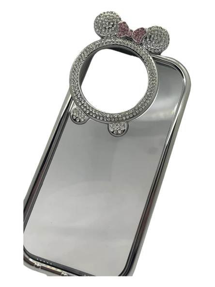 Stones Micky Case Gümüş iPhone 14 Pro - 3