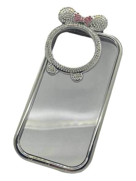 Stones Micky Case Gümüş iPhone 14 Pro - 2