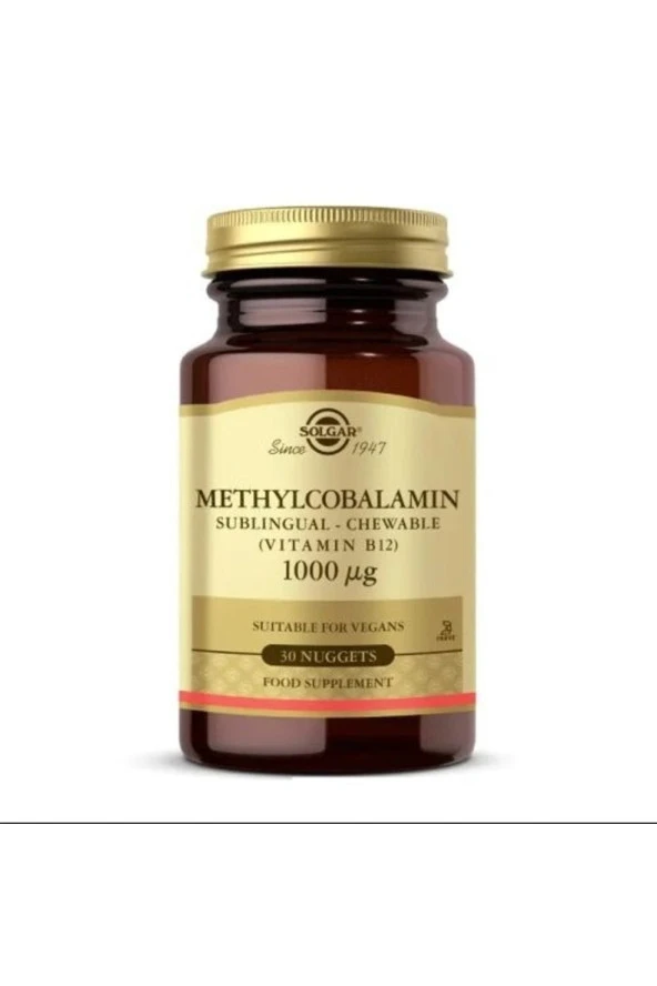 Solgar Methylcobalamin 1000 mcg 30 Tablet