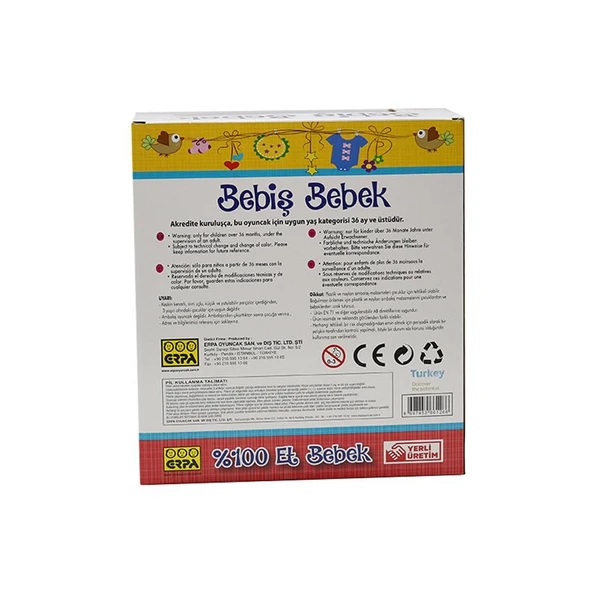 Türkçe Konuşan Altını Islatan Bebiş Et Bebek - 5
