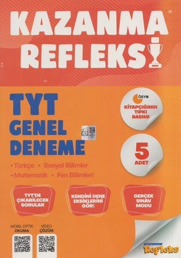 TYT Kazanma Refleksi Genel Deneme Tammat Yayıncılık