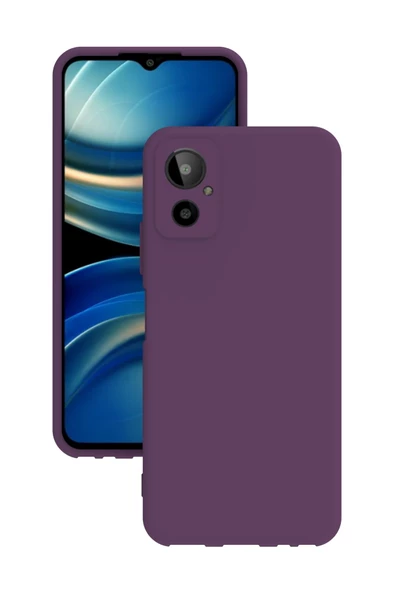 General Mobile GM 23 SE Kılıf Kamera Korumalı Silikon Rubber Arka Kapak - 7