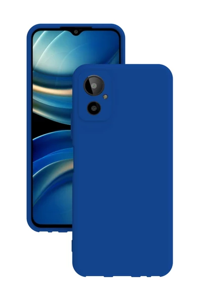 General Mobile GM 23 SE Kılıf Kamera Korumalı Silikon Rubber Arka Kapak - 6
