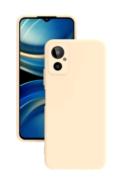 General Mobile GM 23 SE Kılıf Kamera Korumalı Silikon Rubber Arka Kapak - 9