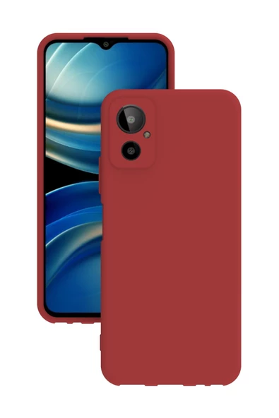 General Mobile GM 23 SE Kılıf Kamera Korumalı Silikon Rubber Arka Kapak - 3