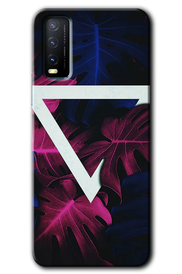 Vivo Y11s Kılıf HD Desen Baskılı Arka Kapak - Mekanik Yaprak