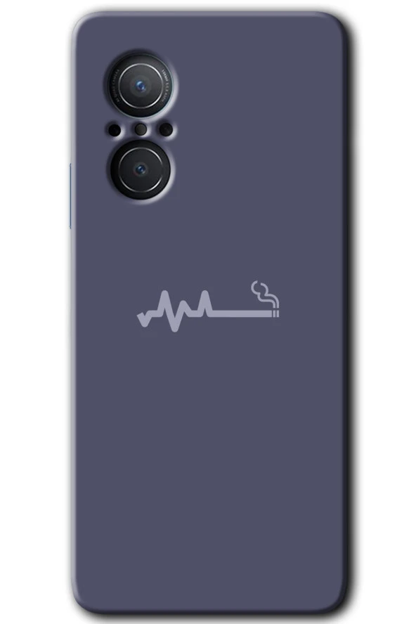 Huawei Nova 9 SE Kılıf HD Desen Baskılı Arka Kapak - Sigara Zararlıdır