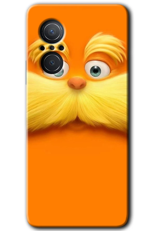 Huawei Nova 9 SE Kılıf HD Desen Baskılı Arka Kapak - Garfield