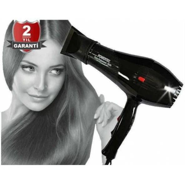 Powertec TR 701 Profesyonel Saç Kurutma Fön Makinesi - 3