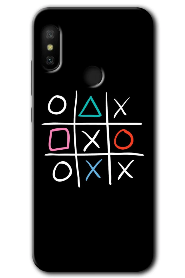 Redmi Note 6 Pro Kılıf HD Desen Baskılı Arka Kapak - Sauce