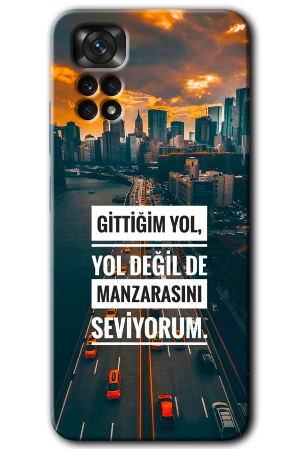 Redmi Note 11 5G Global Kılıf HD Desen Baskılı Arka Kapak - Manzara Seviyorum
